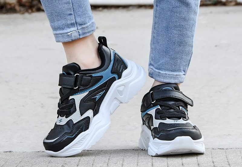 Leon Pojkar Mode Sneaker - Blå