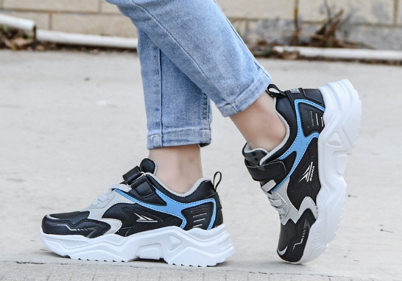 Leon Pojkar Mode Sneaker - Blå