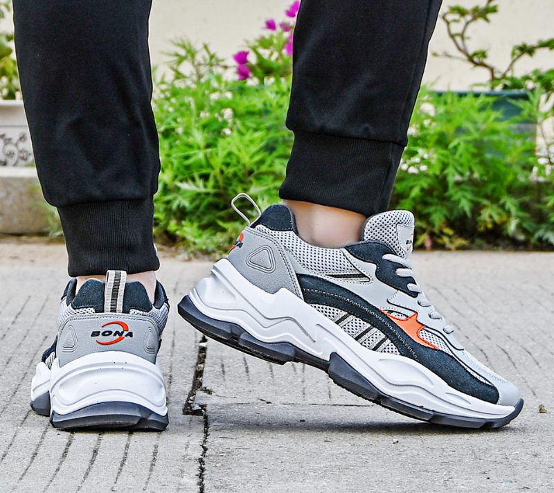 Leonard Casual Sneaker För Män - Grå