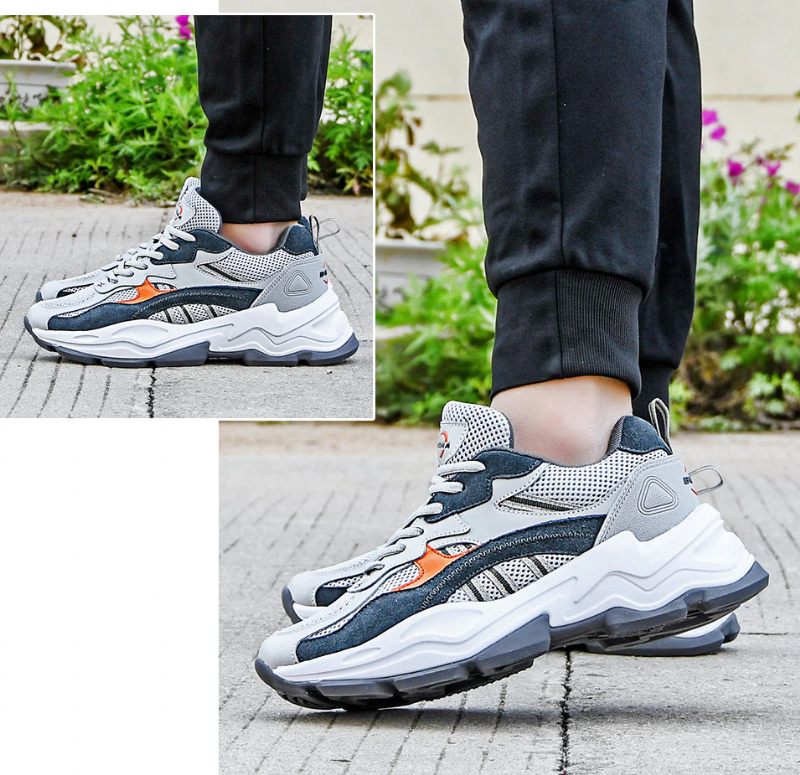 Leonard Casual Sneaker För Män - Grå