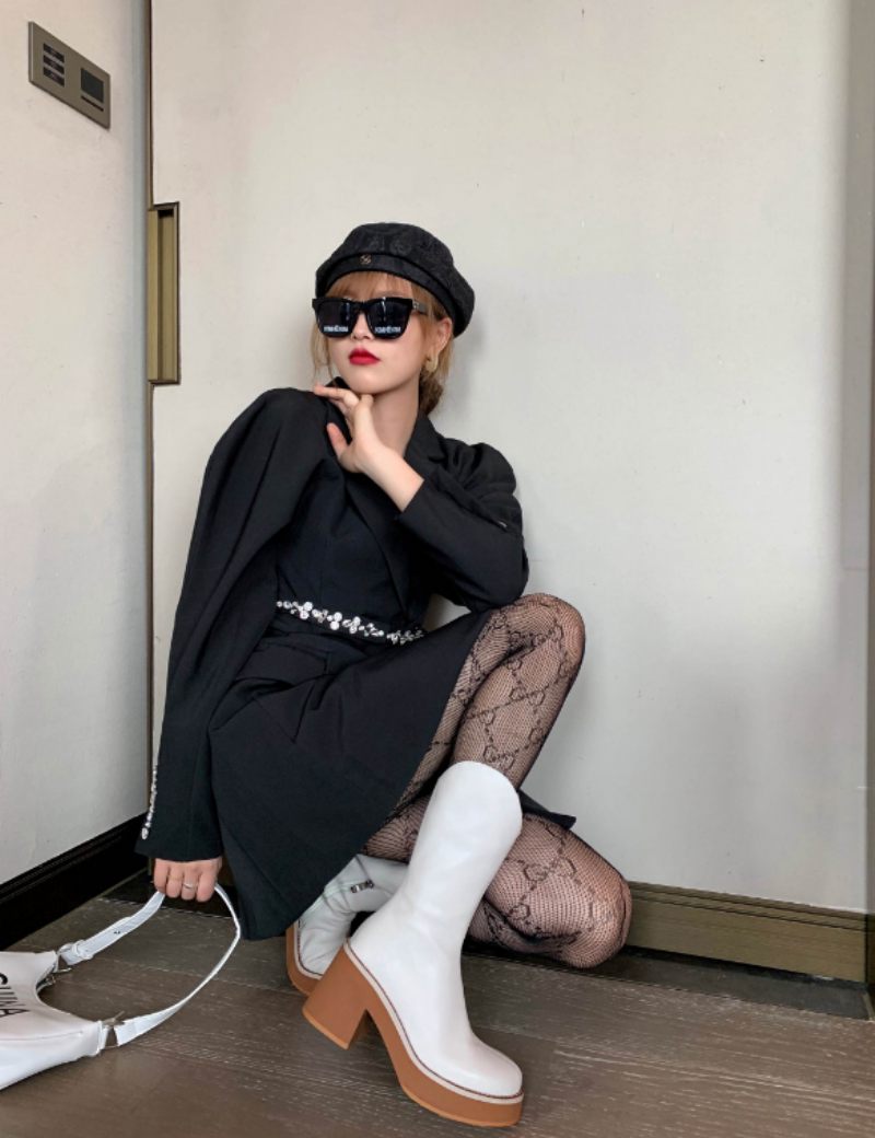 Leonarda Leonela Stövlar För Kvinnor - Beige