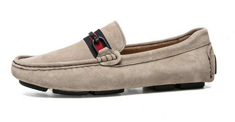 Leonardo Loafers Lyxiga Skor För Män - Röd
