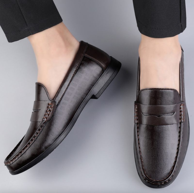 Leonel Loaferskor För Män - Brun