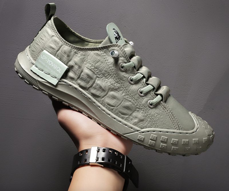 Leonidas Casual Sneaker För Män - Grå