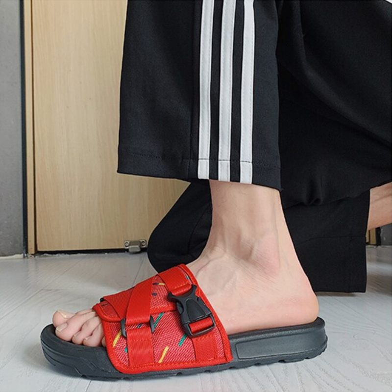 Leopoldo Sandal För Män - Röd