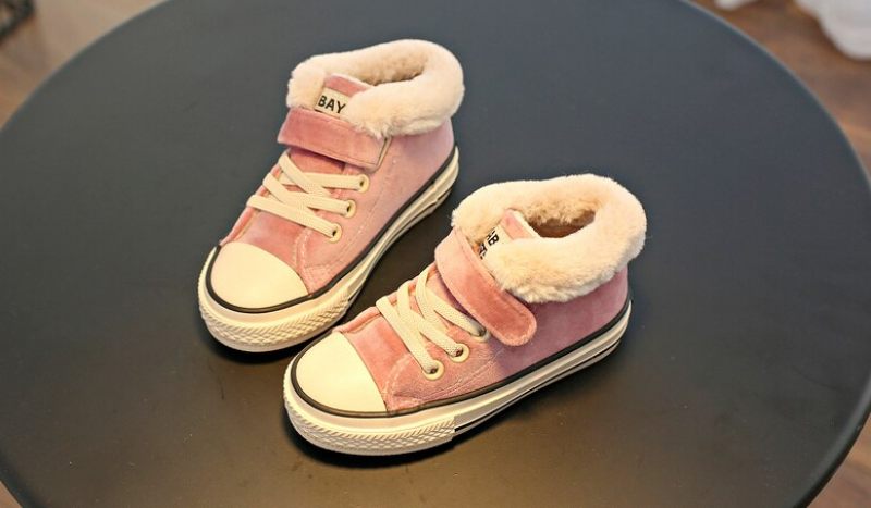 Leroy Unisex Warm Sneaker För Barn - Svart