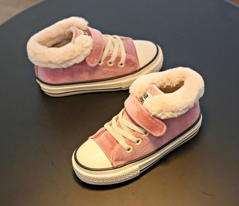 Leroy Unisex Warm Sneaker För Barn - Svart