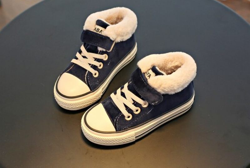 Leroy Unisex Warm Sneaker För Barn - Svart