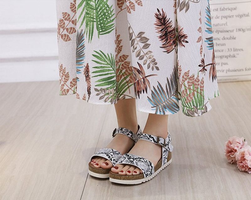Leslie Casual Sandal För Kvinnor - Aprikos