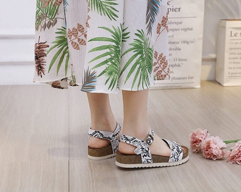 Leslie Casual Sandal För Kvinnor - Aprikos