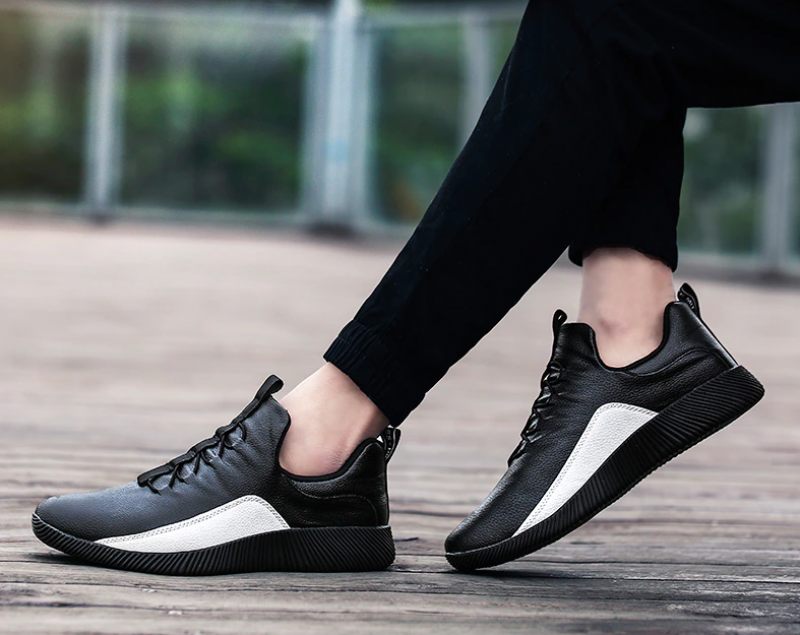 Levy Casual Sneakers För Män - Svart
