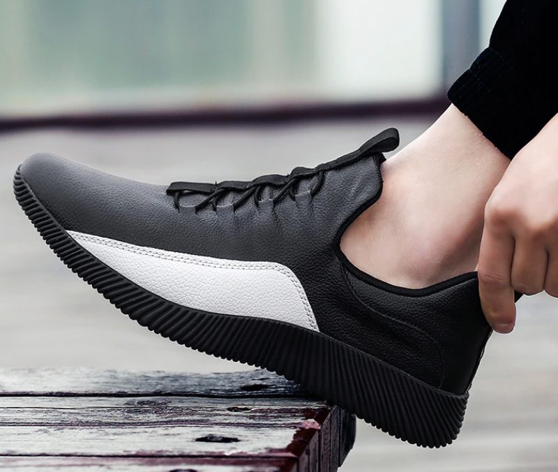 Levy Casual Sneakers För Män - Svart