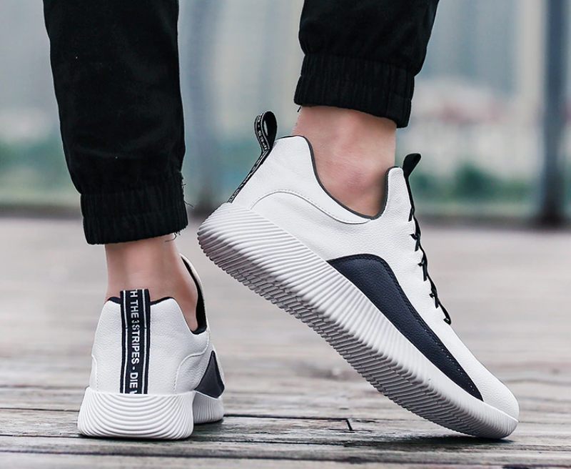 Levy Casual Sneakers För Män - Svart