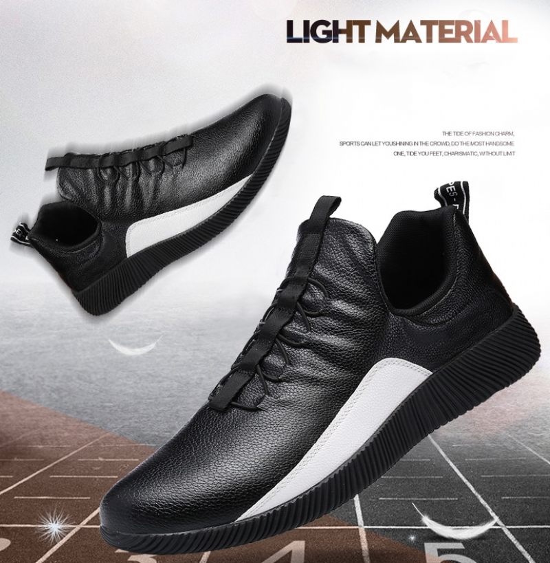 Levy Casual Sneakers För Män - Svart
