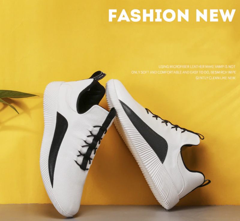 Levy Casual Sneakers För Män - Svart