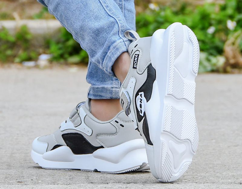 Lewin Pojkar Mode Sneaker - Grå