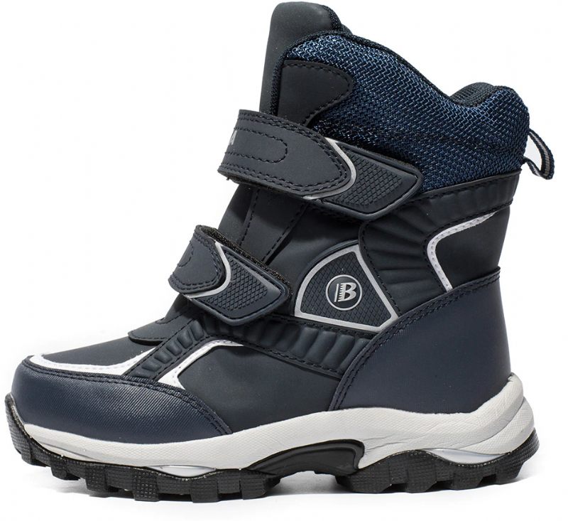 Lewis Pojkars Snöstövel - Navy Päls