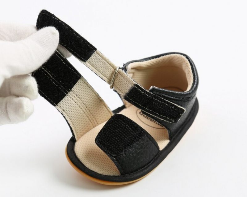 Leyla Baby Casual Flicksandaler - Svart