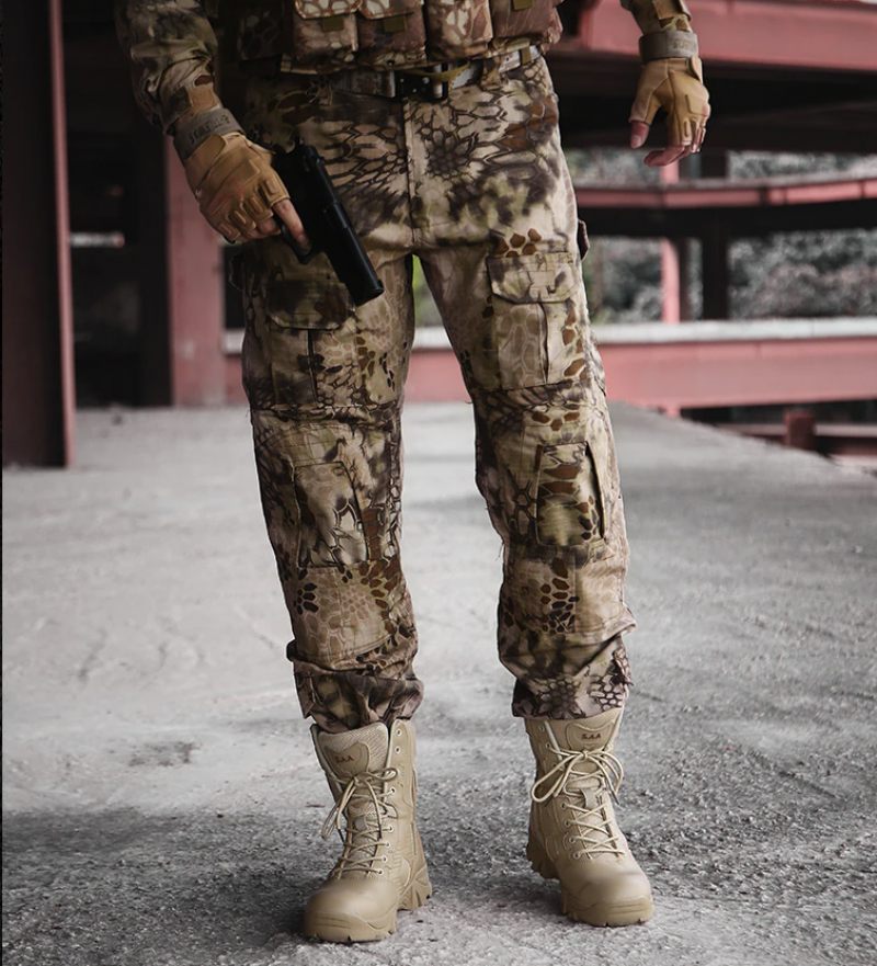 Liam Taktiska Stövlar För Män - Beige