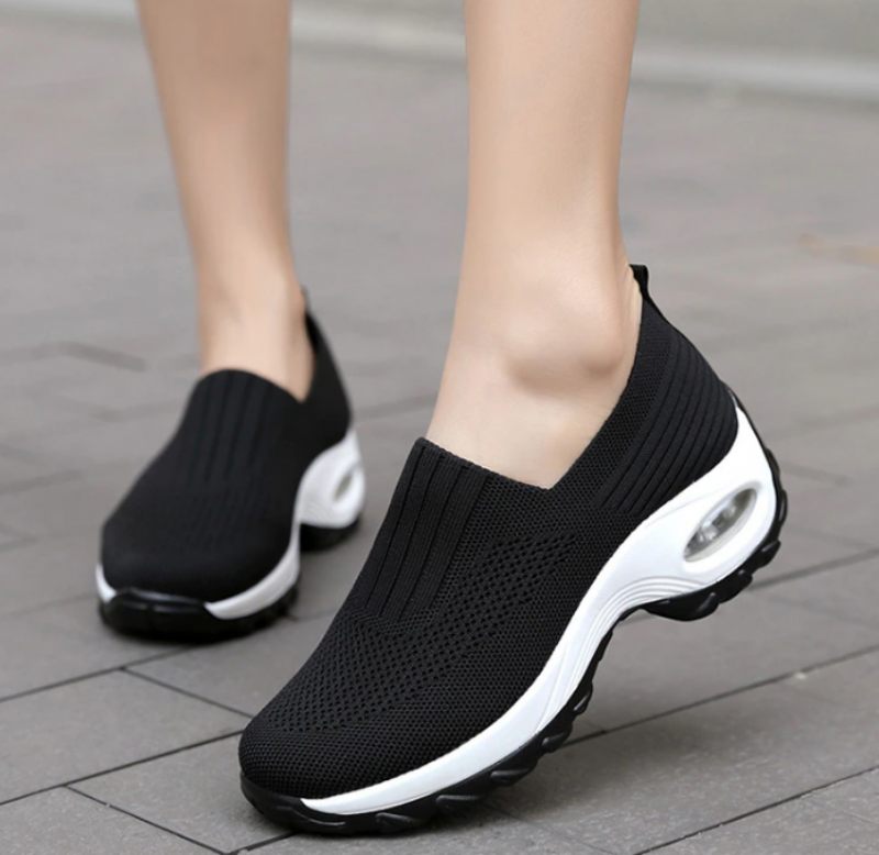 Lian Svarta Sneakers För Kvinnor - Svart