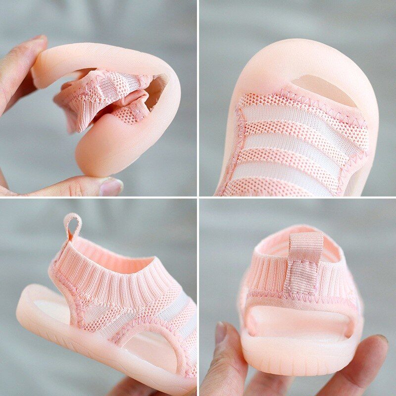 Liayh Baby Flickors Utomhussandalerer - Rosa