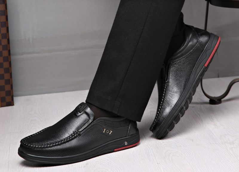 Libano Loafers Fritidsskor För Män - Svart