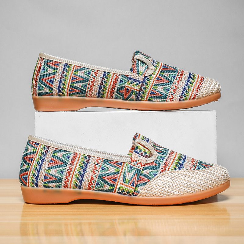 Libia Casual Slip-on-skor För Kvinnor - Blå