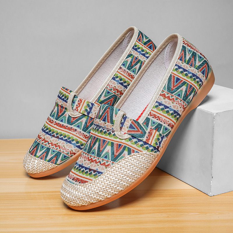 Libia Casual Slip-on-skor För Kvinnor - Blå