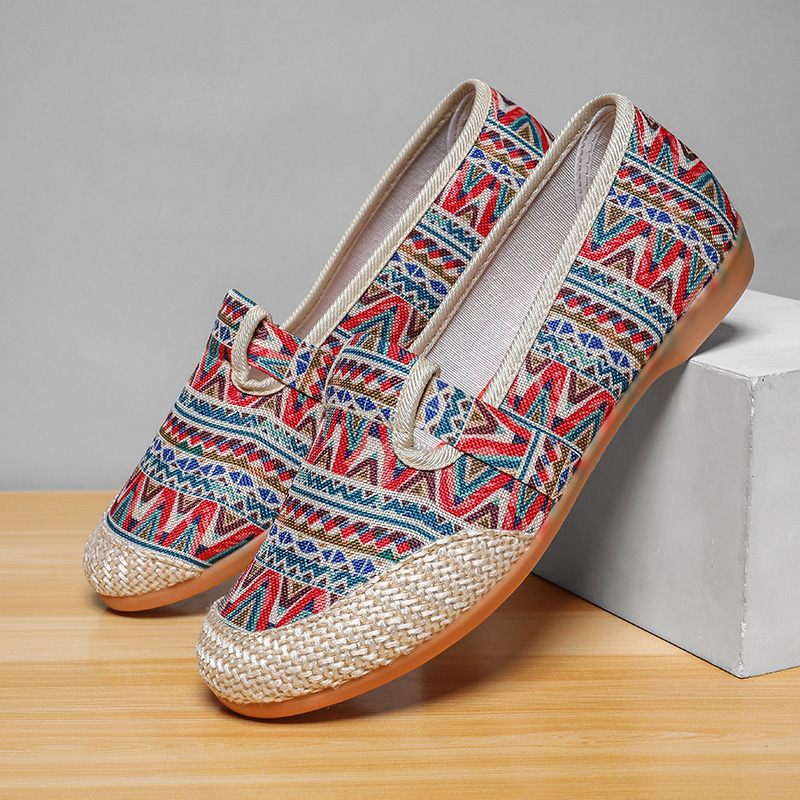 Libia Casual Slip-on-skor För Kvinnor - Blå