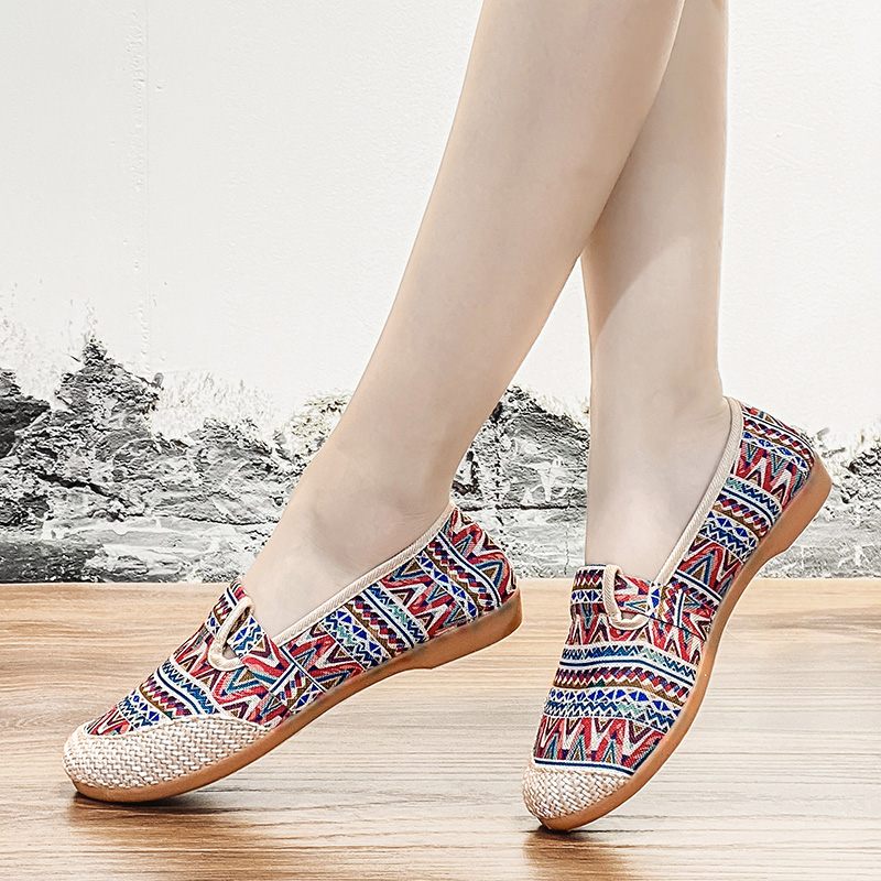 Libia Casual Slip-on-skor För Kvinnor - Blå