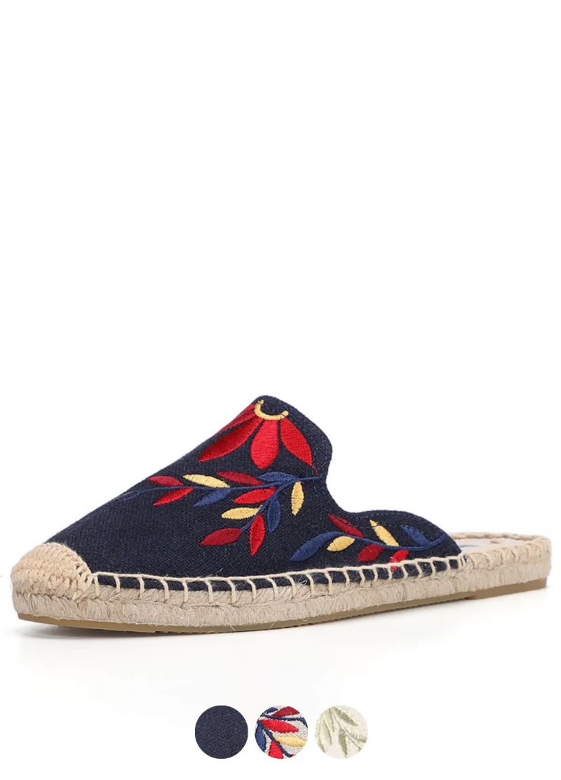 Libia Espadrilles Dam Hampa Sommarmulor