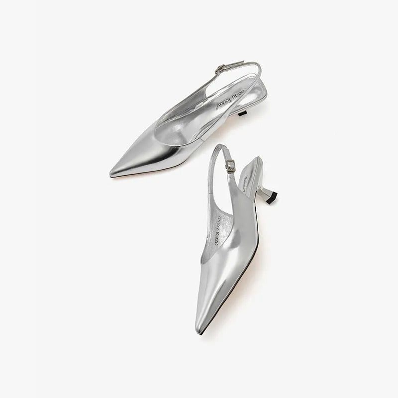 Lilah Pumps-sandal För Kvinnor - Guld