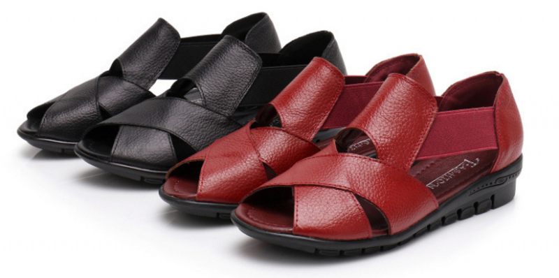 Lilia Kil Sandal För Kvinnor - Svart