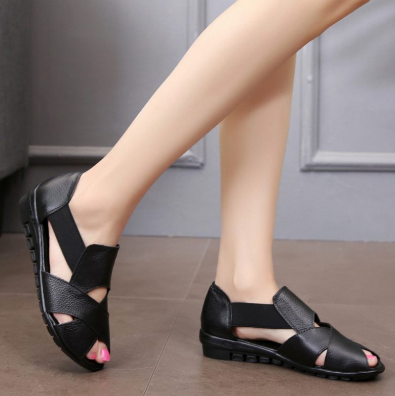 Lilia Kil Sandal För Kvinnor - Svart