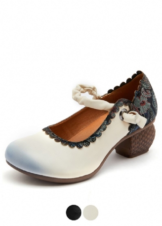 Lina Dam Spring Flower Pumps Skor
