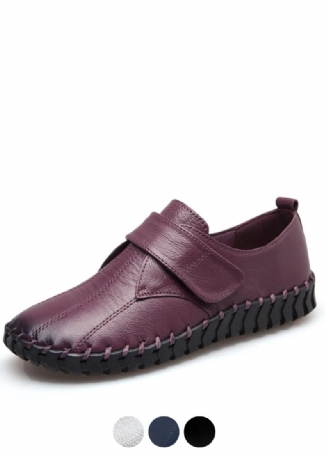 Lina Dammjuka Platta Loafer Skor I Läder
