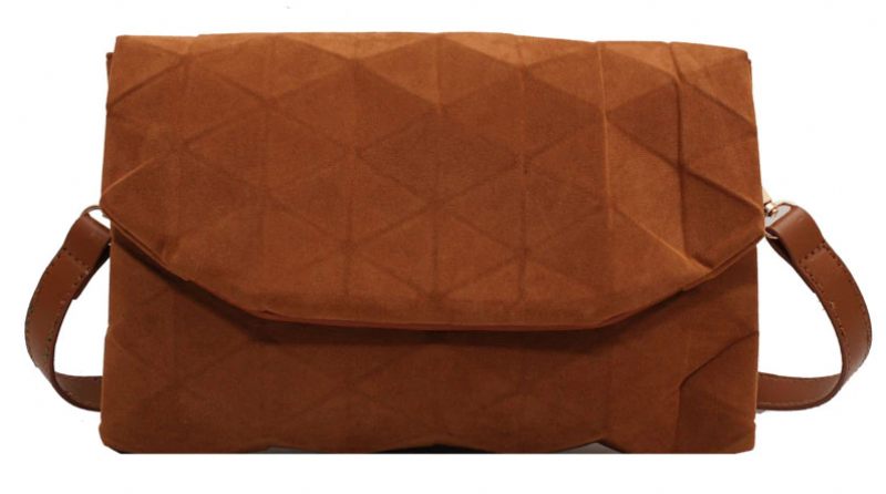 Lina Designer Shoulder Crossbody Handväska För Kvinnor - Brun