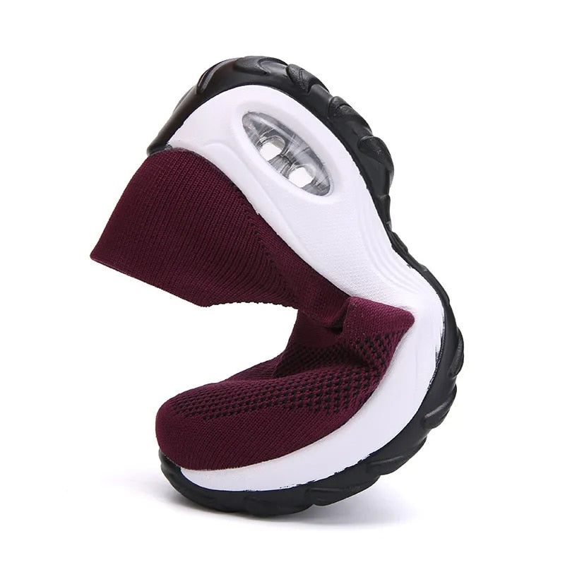 Lina Sneaker Dam - Vinröd