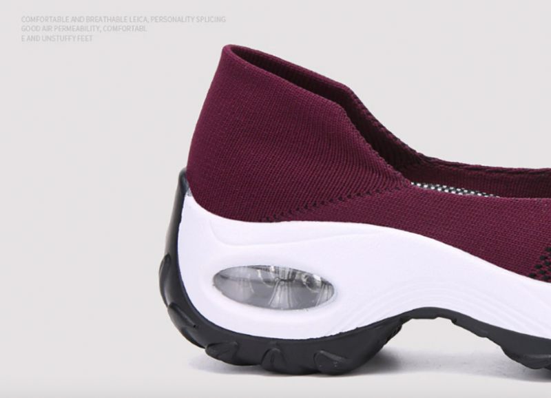 Lina Sneaker Dam - Vinröd