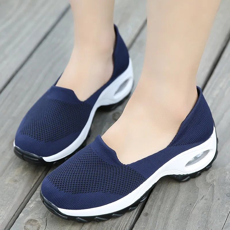 Lina Sneaker Dam - Vinröd