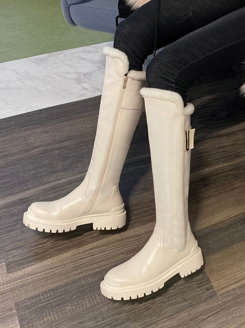 Linda Snökängor För Kvinnor - Beige