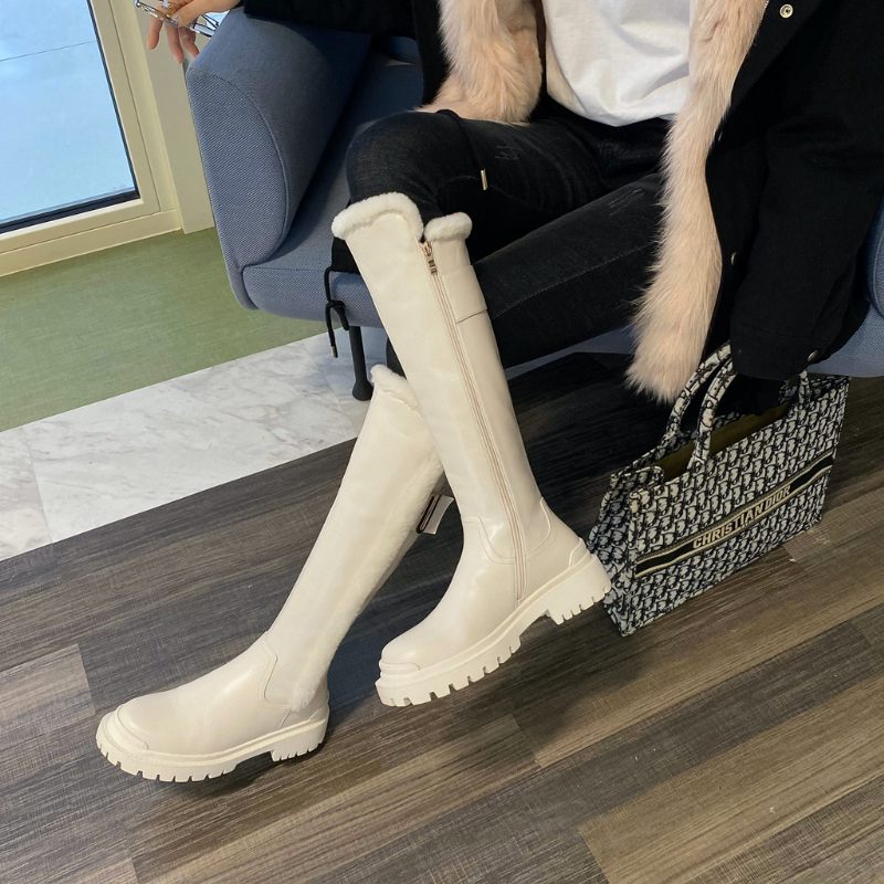 Linda Snökängor För Kvinnor - Beige