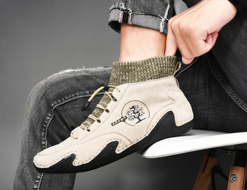 Lingard Casual Sneakers För Män - Beige
