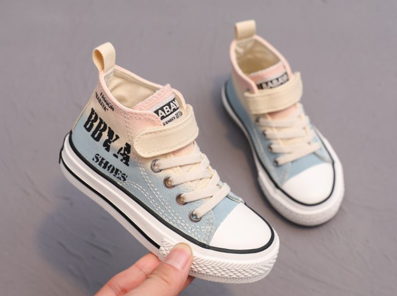 Lionel Pojkar Höga Sneakers - Svart