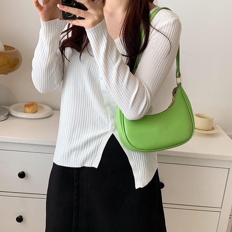 Lirio Small Crossbody-handväska I Läder För Kvinnor - Grön