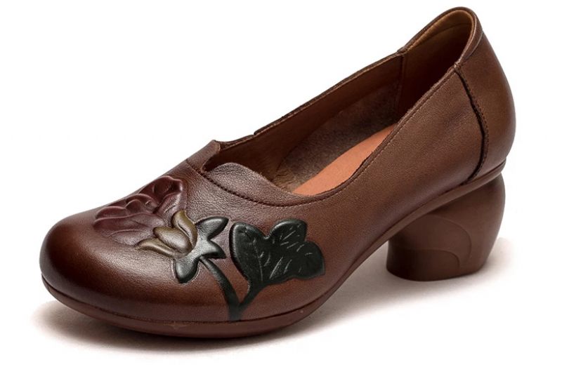 Liro Dam Pumps Skor - Brun