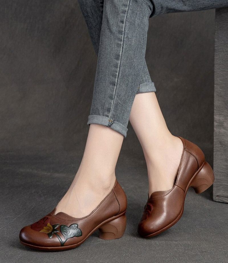 Liro Dam Pumps Skor - Brun