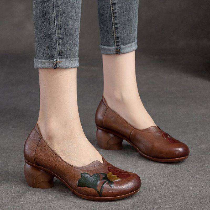 Liro Dam Pumps Skor - Brun