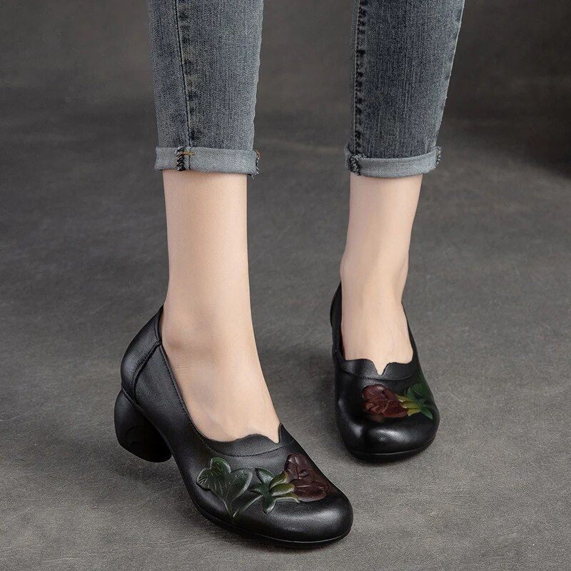 Liro Dam Pumps Skor - Brun