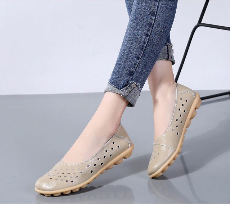 Lisa Dam Loafer Skor - Gul